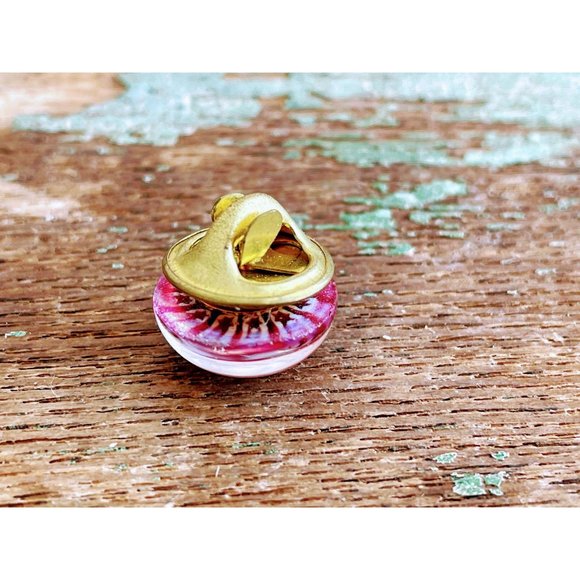 Vintage Millefiori Glass Tie Pin Bob Siemon NIB - Picture 6 of 6